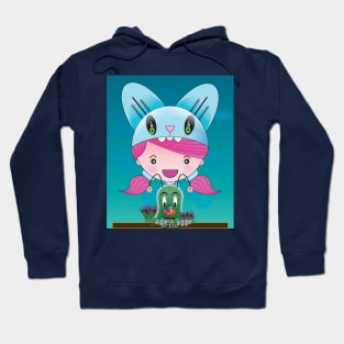 KS Kawaii Character Manga 01 And Grillo V1.2.4. Hoodie